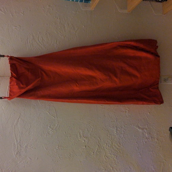 Vintage 90s Red Strapless Tara Jarmon Dress - Picture 2 of 3